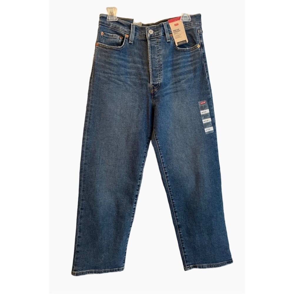 Levi's Women High Rise Ribcage Straight Leg Jeans NWT Size 29